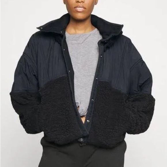 Free People Adventure Awaits Fleece black size large - Picture 3 of 12